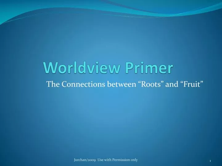 worldview primer