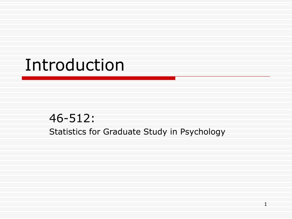 PPT - Mastering Statistics in Psychology: Essential Skills for Research ...