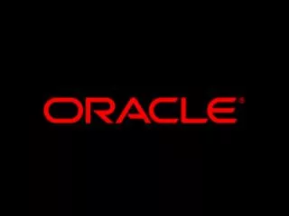 Oracle Application Server 10 g (9.0.4) Recommended Topologies Pavana Jain