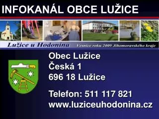 infokan l obce lu ice