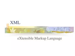 XML