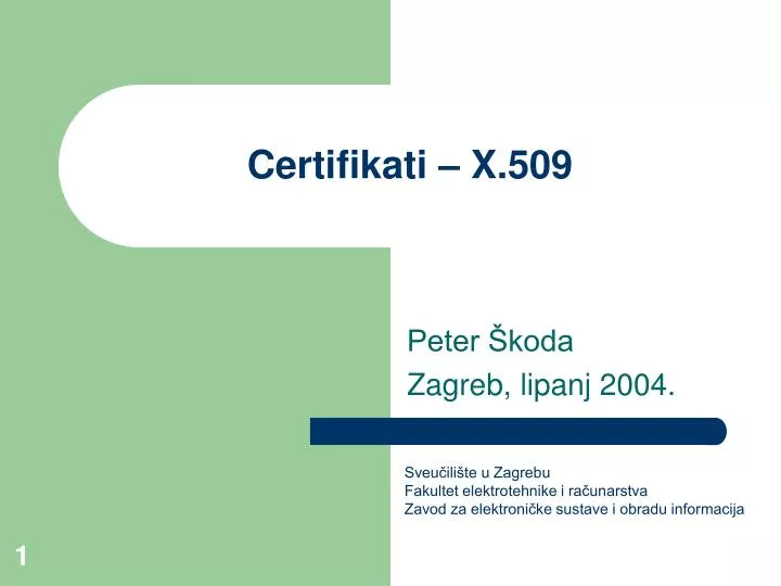 certifikati x 509