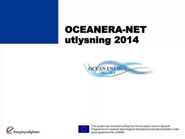 oceanera net utlysning 2014