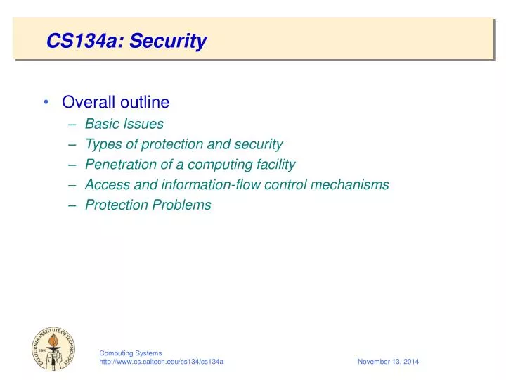 cs134a security