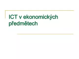 ict v ekonomick ch p edm tech