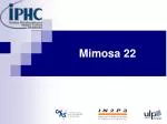 Mimosa 22 Overview: High-Performance Pixel Matrix for Large Scale Applications - slide 1