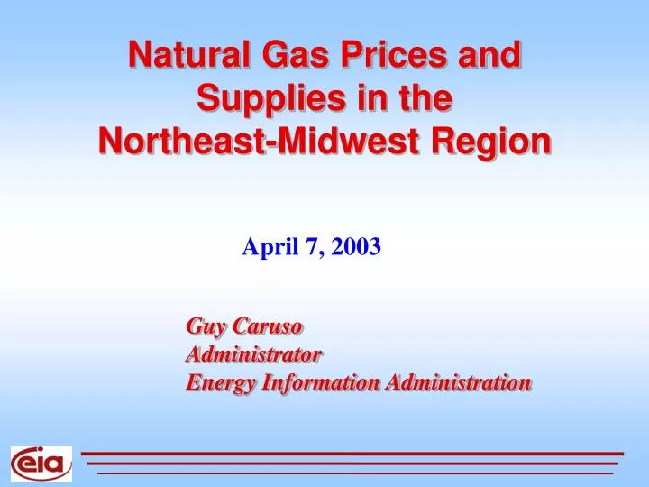 natural gas prices and supplies in the northeast midwest region