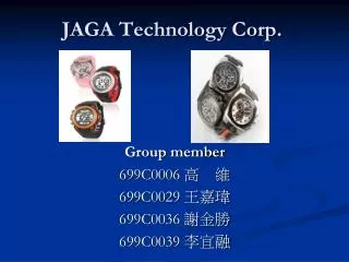 JAGA Technology Corp.