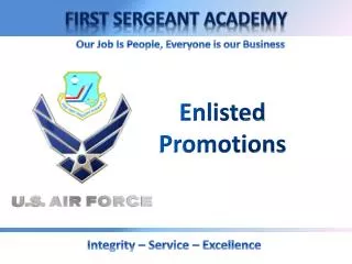 Enlisted Promotions