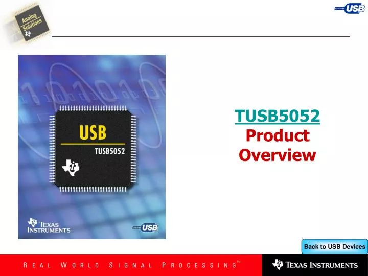 tusb5052 product overview