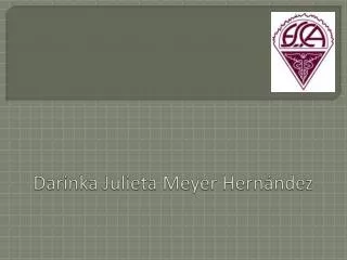 darinka julieta meyer hern ndez