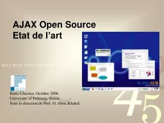 ajax open source etat de l art