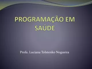 programa o em sa de