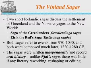 The Vinland Sagas
