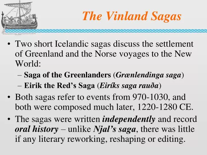 the vinland sagas