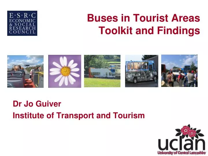 buses in tourist areas toolkit and findings
