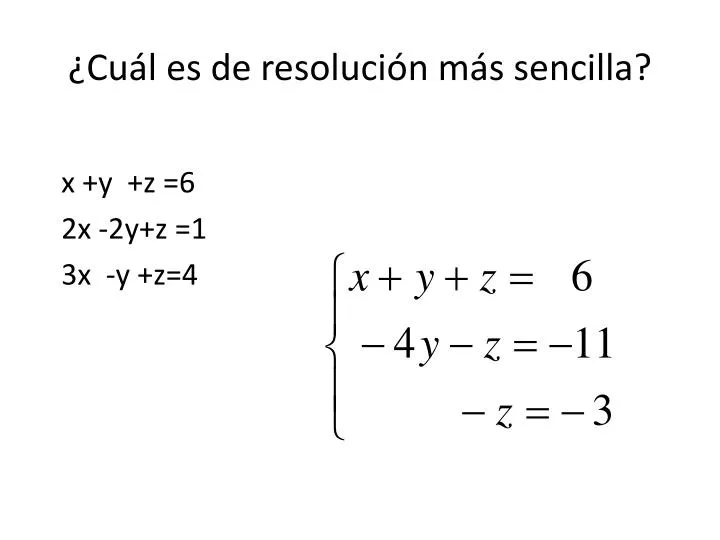 cu l es de resoluci n m s sencilla