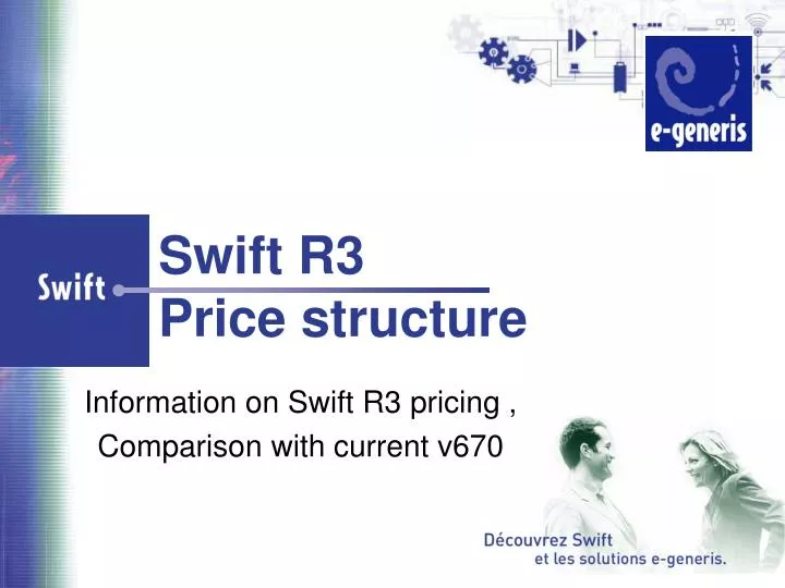 swift r3 price structure