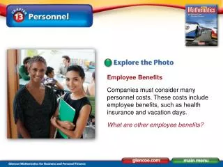 Employee Benefits