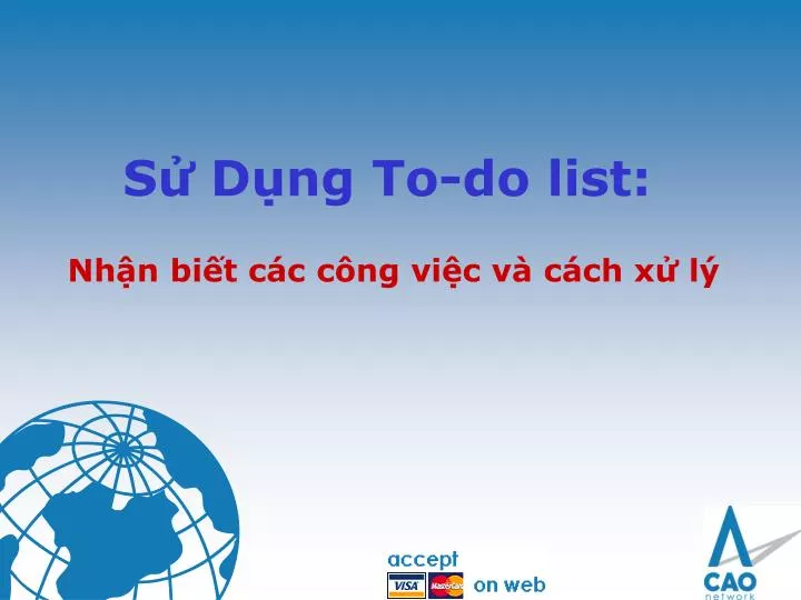 s d ng to do list