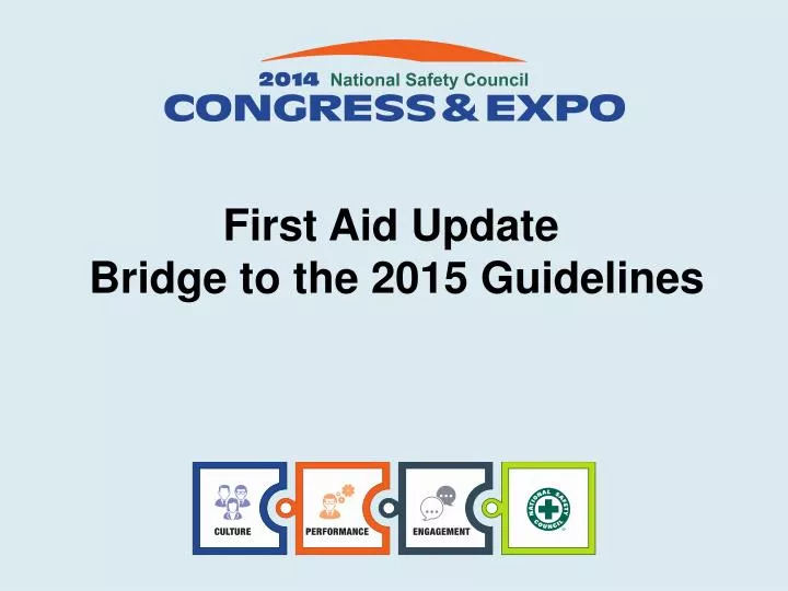 first aid update bridge to the 2015 guidelines