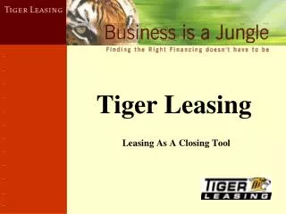 Tiger Leasing