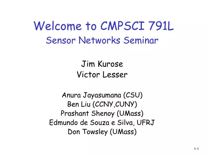 welcome to cmpsci 791l