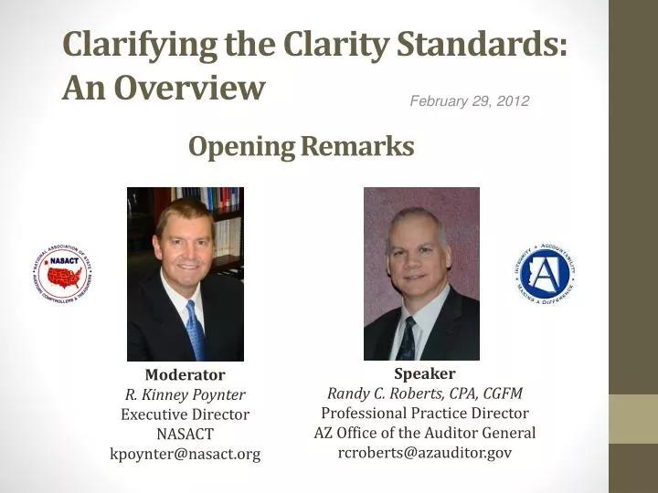 clarifying the clarity standards an overview