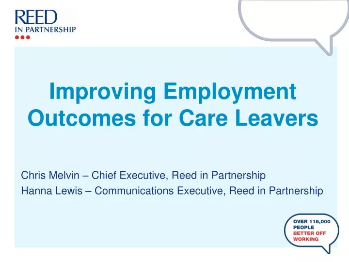 improving employment outcomes for care leavers