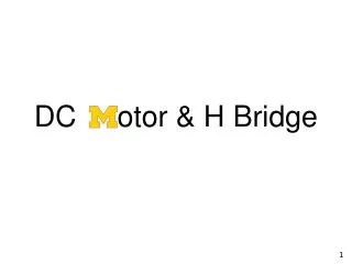 dc otor h bridge