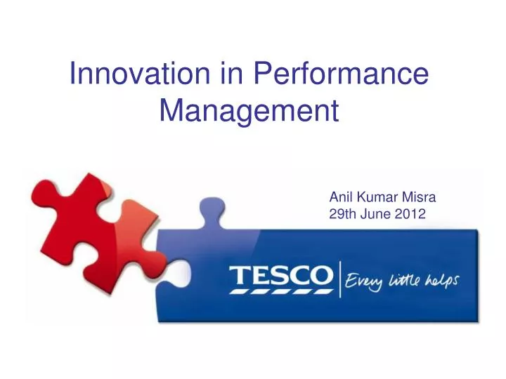 innovation in performance management