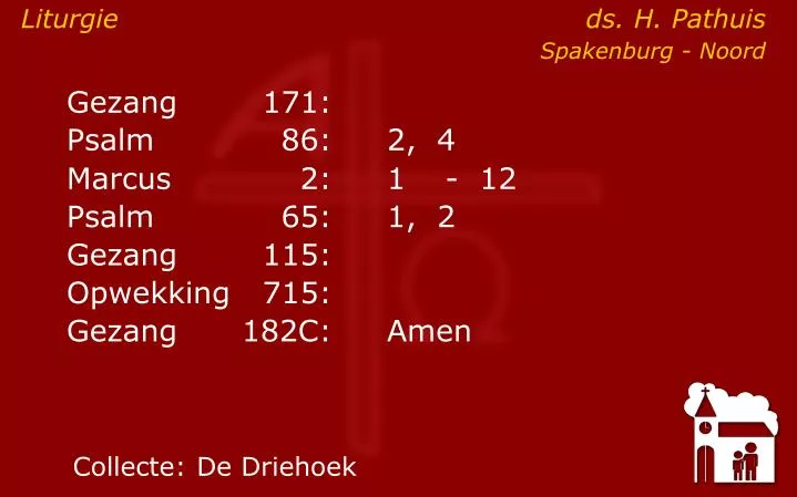 liturgie ds h pathuis spakenburg noord