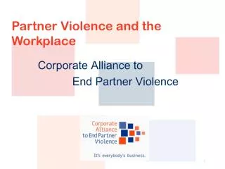 Corporate Alliance to End Partner Violence