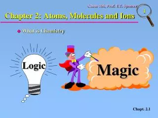 Chapter 2: Atoms, Molecules and Ions