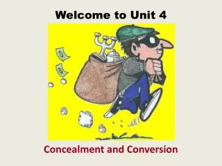 Welcome to Unit 4