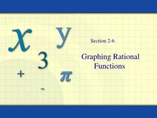 Graphing Rational Functions