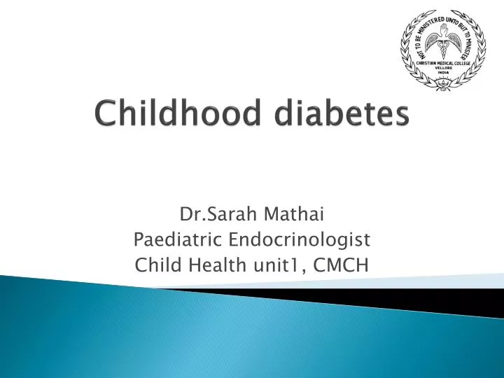 childhood diabetes