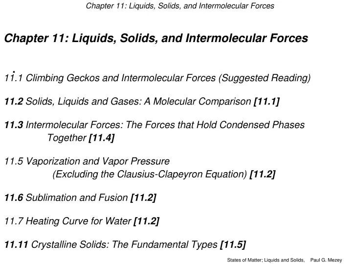 chapter 11 liquids solids and intermolecular forces