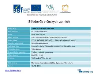 st edov k v esk ch zem ch