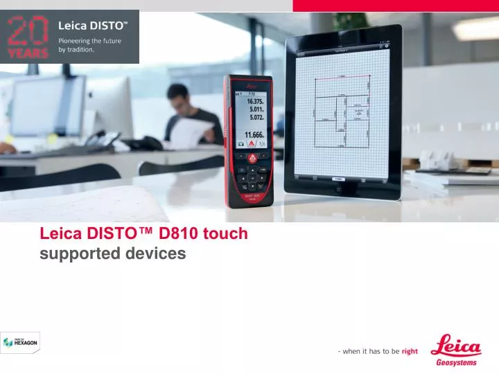 leica disto d810 touch supported devices