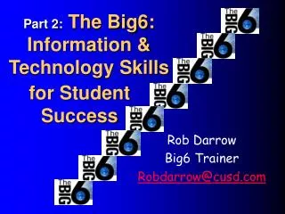 Part 2: The Big6: Information &amp; Technology Skills