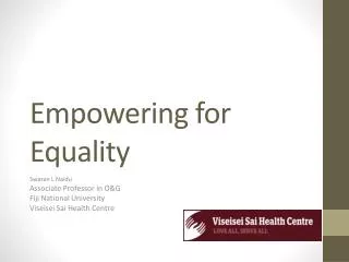 Empowering for Equality