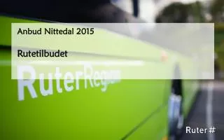 anbud nittedal 2015
