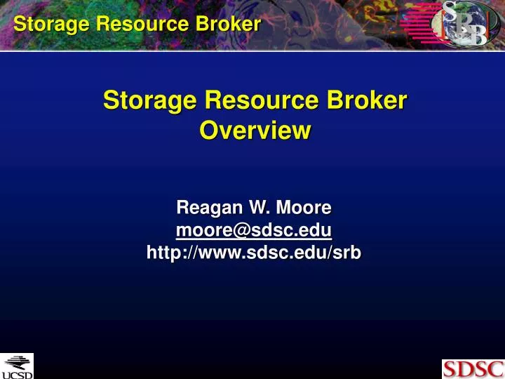 storage resource broker overview