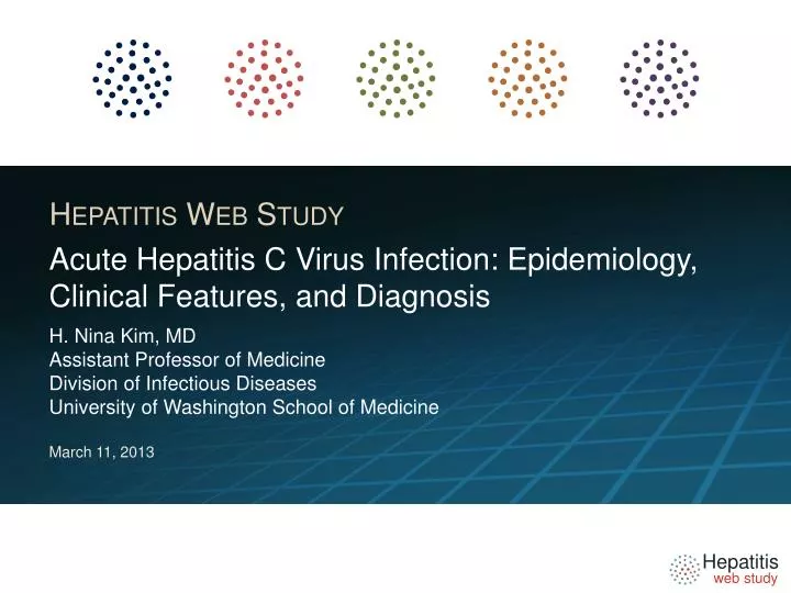 acute hepatitis c virus infection epidemiology clinical features and diagnosis