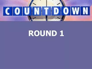round 1