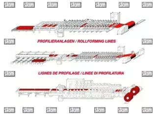 profilieranlagen rollforming lines