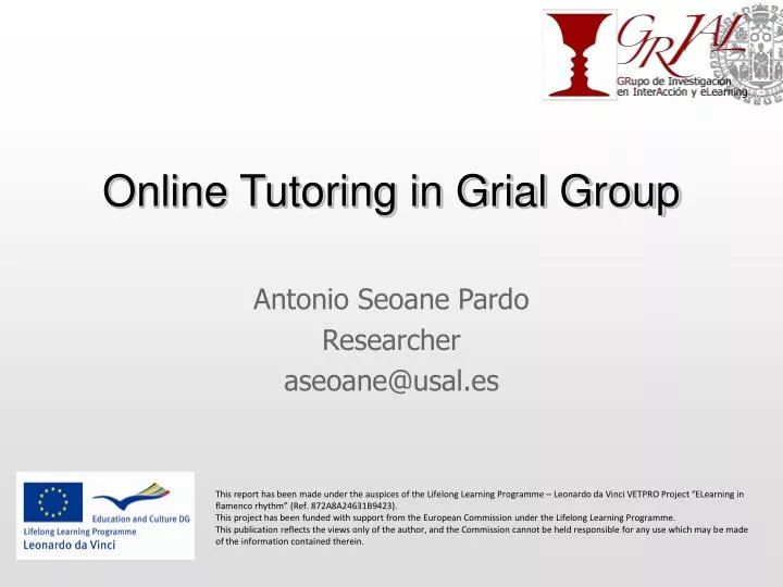 online tutoring in grial group