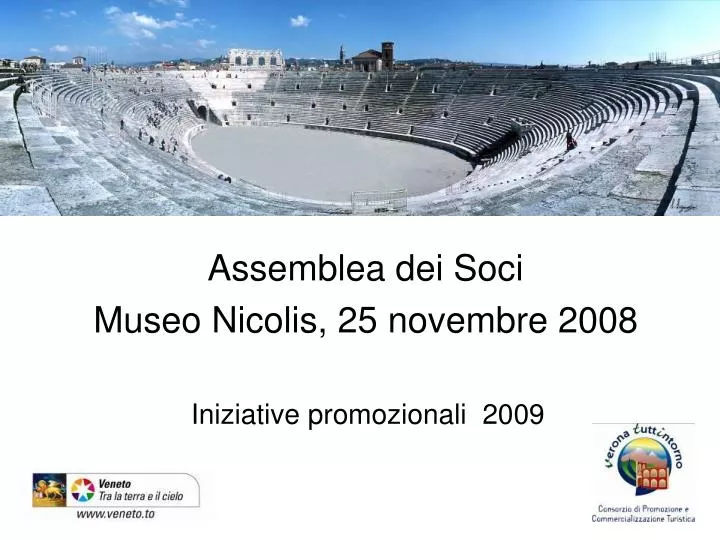 iniziative promozionali 2009