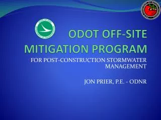 ODOT OFF-SITE MITIGATION PROGRAM